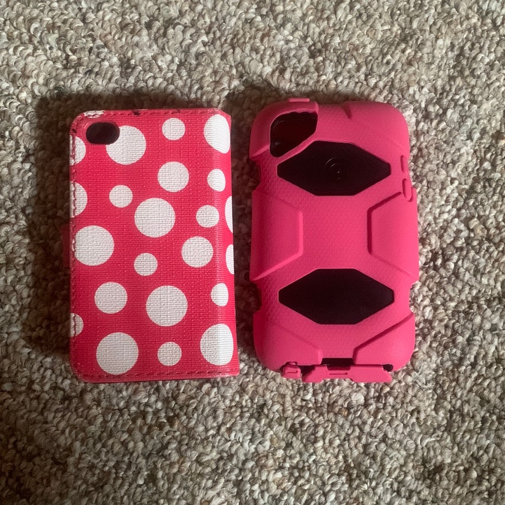 Pair of iPod touch cases